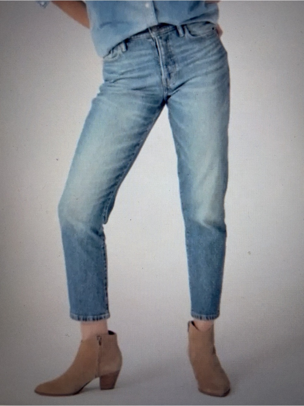 Lucky Brand high rise Drew mom jeans